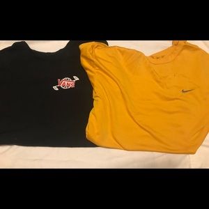 Vans and Nike T-Shirts (READ DESCRIPTION)